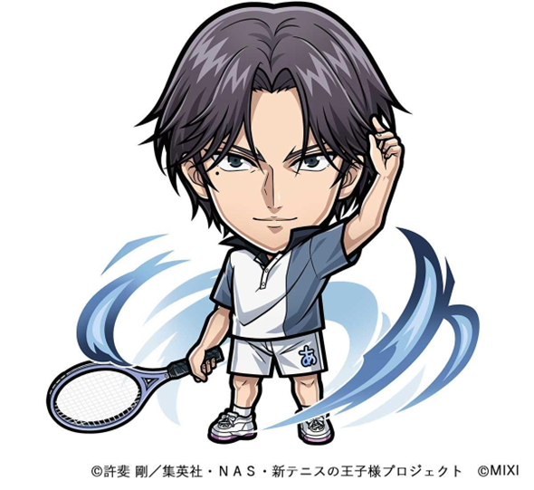 （C）許斐 剛／集英社・ＮＡＳ・新テニスの王子様プロジェクト　（C）MIX　I※使用しているゲーム画面は開発中のものです。実際のものとは異なる場合があります。