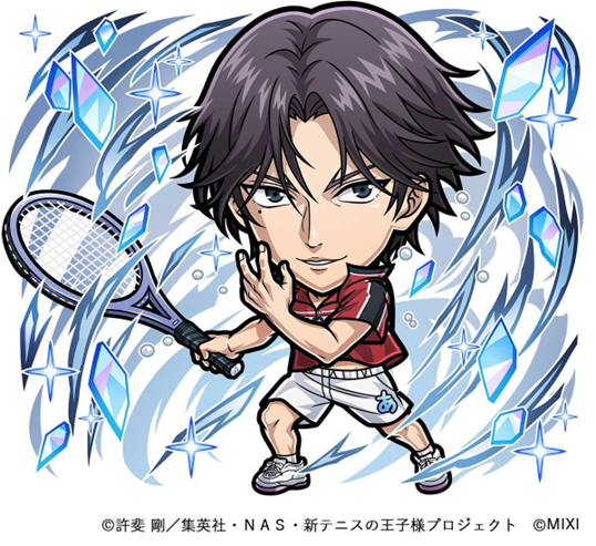 （C）許斐 剛／集英社・ＮＡＳ・新テニスの王子様プロジェクト　（C）MIX　I※使用しているゲーム画面は開発中のものです。実際のものとは異なる場合があります。