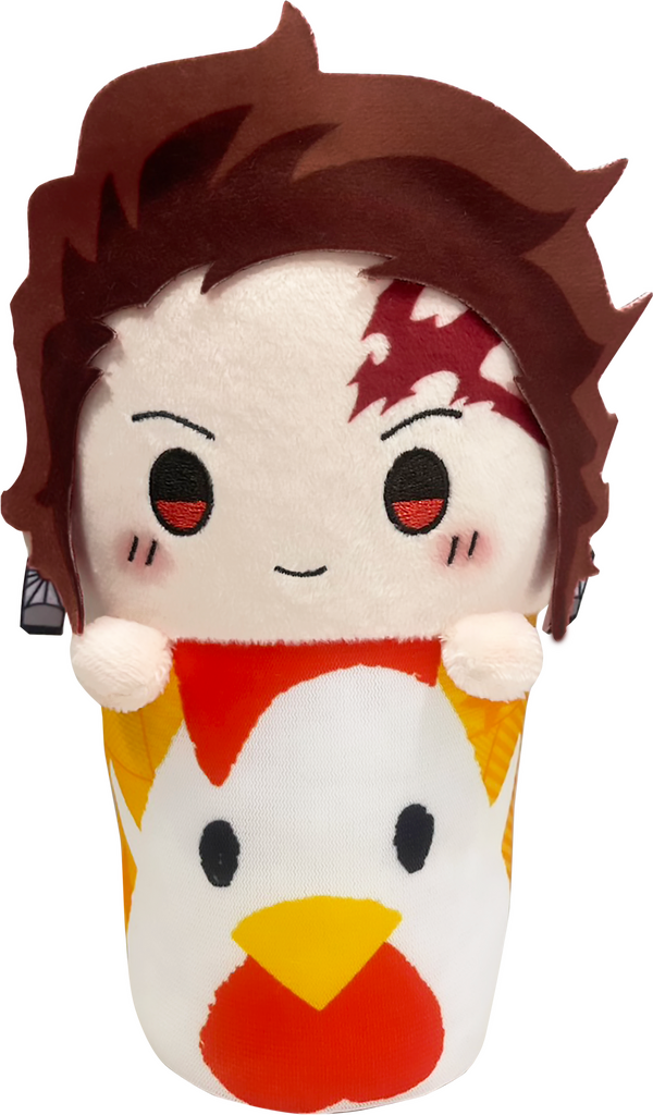 ローソンでアニメ『鬼滅の刃』キャンペーンが開催。「なりきり！からあげクンぬいぐるみ 竈門炭治郎」（C）吾峠呼世晴／集英社・アニプレックス・ufotable（C）Lawson, Inc.