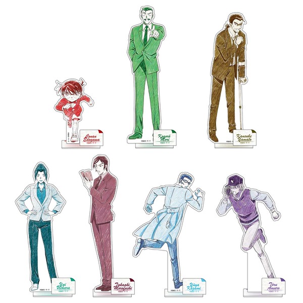 名探偵コナン　ペンシルアート　アクリルスタンドコレクションVol.9（全7種）