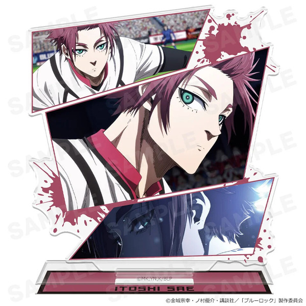 「アクリルキャラスタンド 場面写ver.」各1,320円（税込）（C）金城宗幸・ノ村優介・講談社／「ブルーロック」製作委員会