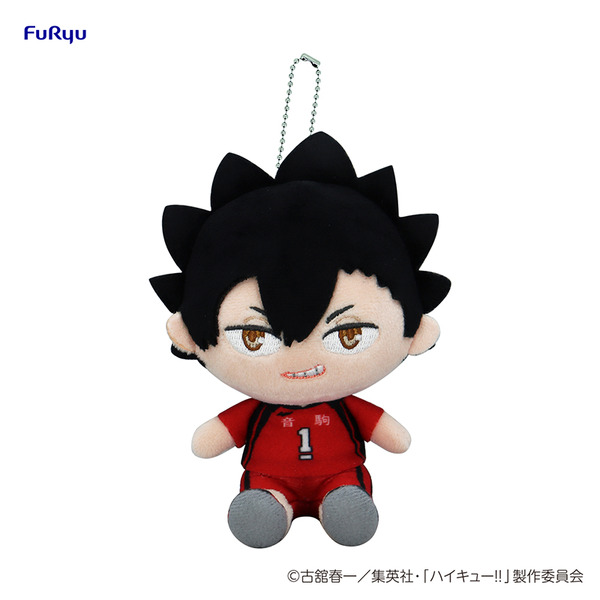 「フリューくじ アニメ『ハイキュー!!』ぬいもっち」が5月17日より発売。C賞：ぬいもっちマスコット 黒尾鉄朗（C）古舘春一／集英社・「ハイキュー!!」製作委員会