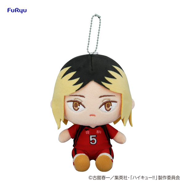 「フリューくじ アニメ『ハイキュー!!』ぬいもっち」が5月17日より発売。D賞：ぬいもっちマスコット 孤爪研磨（C）古舘春一／集英社・「ハイキュー!!」製作委員会