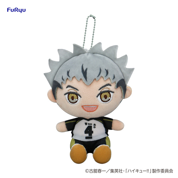 「フリューくじ アニメ『ハイキュー!!』ぬいもっち」が5月17日より発売。E賞：ぬいもっちマスコット 木兎光太郎（C）古舘春一／集英社・「ハイキュー!!」製作委員会