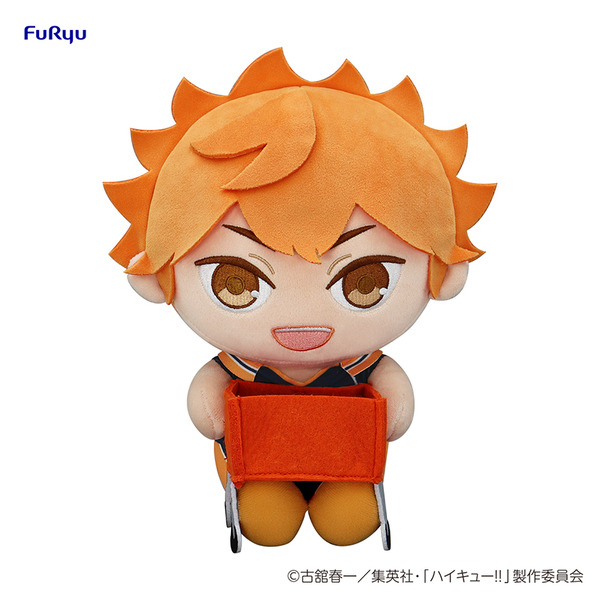 「フリューくじ アニメ『ハイキュー!!』ぬいもっち」が5月17日より発売。ラストゲット賞：ぬいもっち 日向翔陽 -ラストゲットver. -（C）古舘春一／集英社・「ハイキュー!!」製作委員会