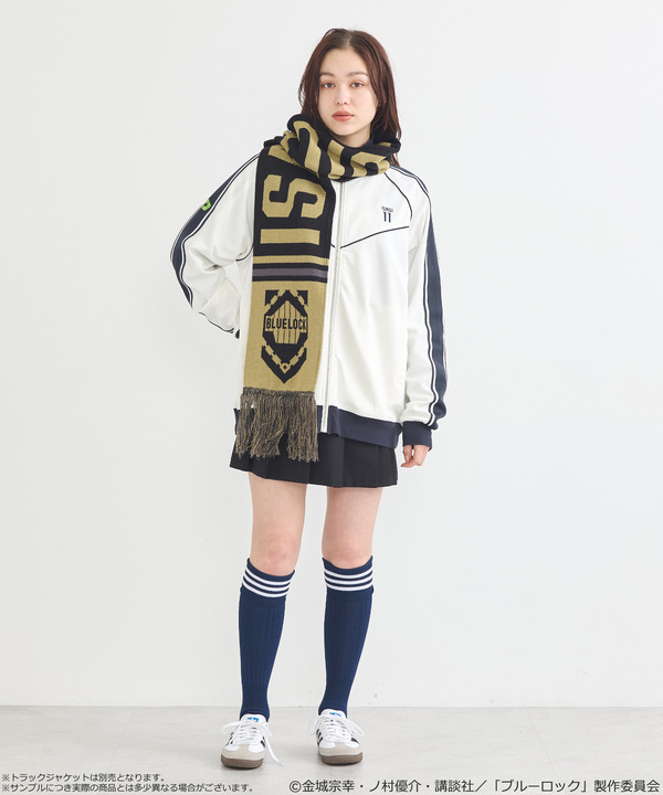 TVアニメ『ブルーロック』× earth music＆ecology Japan Label「サッカーマフラー 潔 世一 モデル＜グリーン＞」