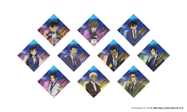 TVアニメ『名探偵コナン』「ひし形缶バッジ」（C）青山剛昌／小学館・読売テレビ・TMS 1996