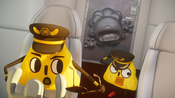 『たべっ子どうぶつ THE  MOVIE』ポリンキー（C）ギンビス（C）劇場版「たべっ子どうぶつ」製作委員会