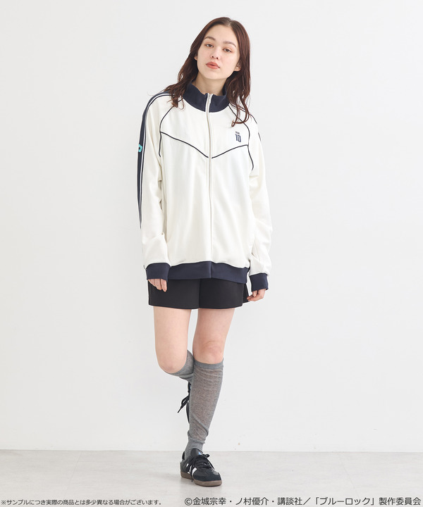 TVアニメ『ブルーロック』× earth music＆ecology Japan Label「トラックジャケット 糸師 凛 モデル＜ターコイズブルー＞」