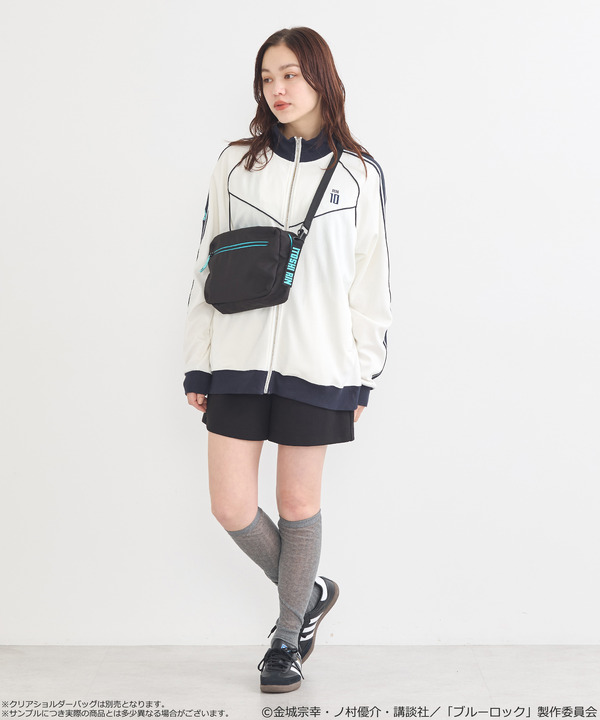 TVアニメ『ブルーロック』× earth music＆ecology Japan Label「トラックジャケット 糸師 凛 モデル＜ターコイズブルー＞」