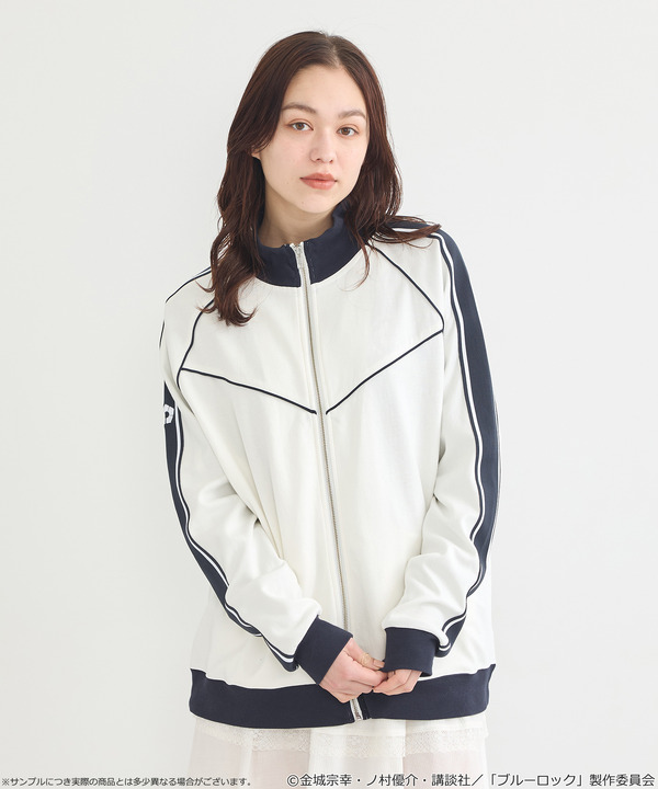 TVアニメ『ブルーロック』× earth music＆ecology Japan Label「トラックジャケット 汎用モデル＜ホワイト＞」