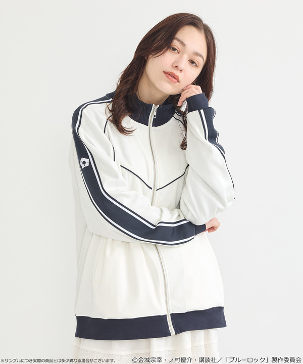 TVアニメ『ブルーロック』× earth music＆ecology Japan Label「トラックジャケット 汎用モデル＜ホワイト＞」