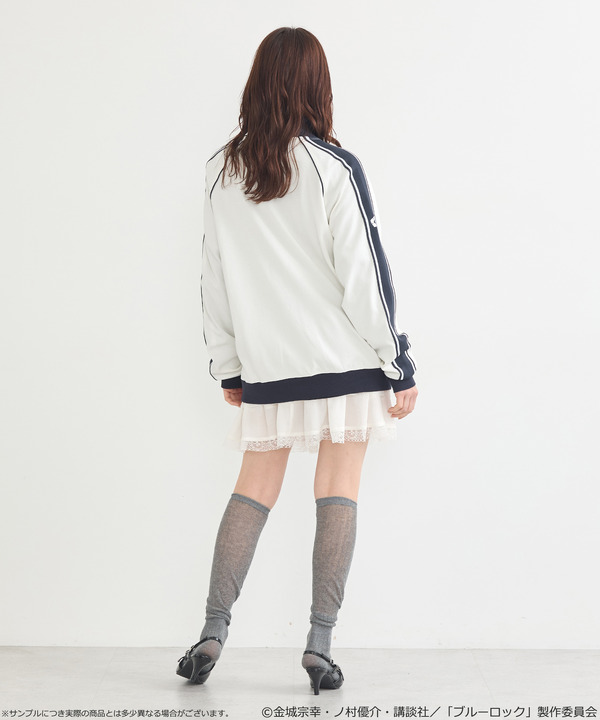 TVアニメ『ブルーロック』× earth music＆ecology Japan Label「トラックジャケット 汎用モデル＜ホワイト＞」