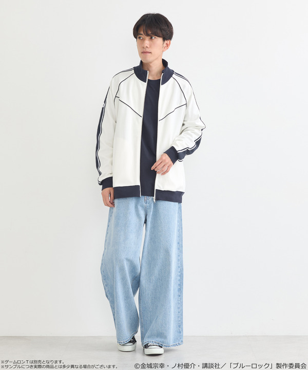 TVアニメ『ブルーロック』× earth music＆ecology Japan Label「トラックジャケット 汎用モデル＜ホワイト＞」