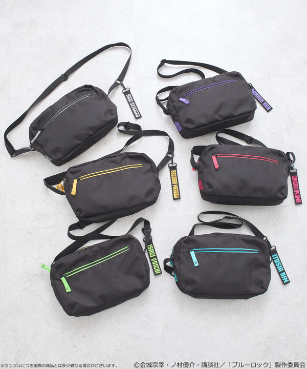 TVアニメ『ブルーロック』× earth music＆ecology Japan Label「クリアショルダーバッググ」