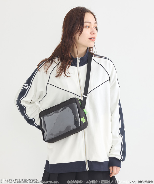 TVアニメ『ブルーロック』× earth music＆ecology Japan Label「クリアショルダーバッグ 潔 世一 モデル＜グリーン＞」