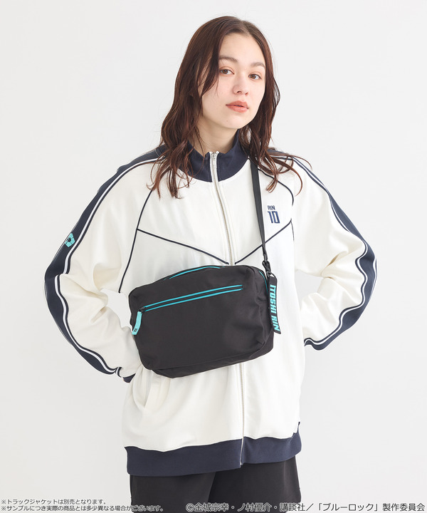 TVアニメ『ブルーロック』× earth music＆ecology Japan Label「クリアショルダーバッグ 糸師 凛 モデル＜ターコイズブルー＞」