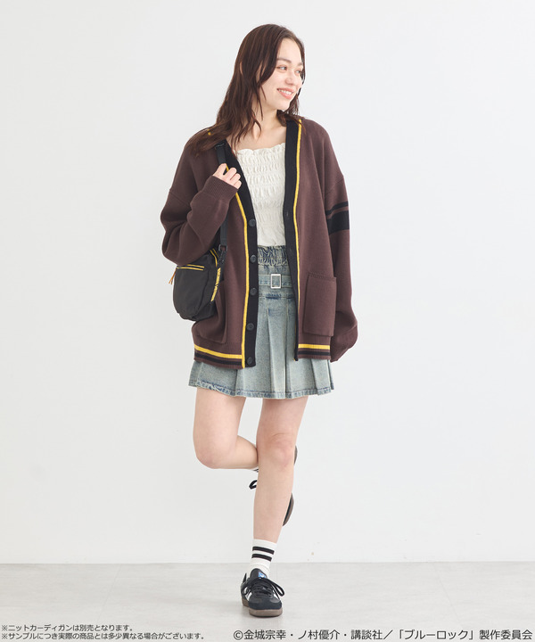 TVアニメ『ブルーロック』× earth music＆ecology Japan Label「クリアショルダーバッグ 蜂楽 廻 モデル＜イエロー＞」