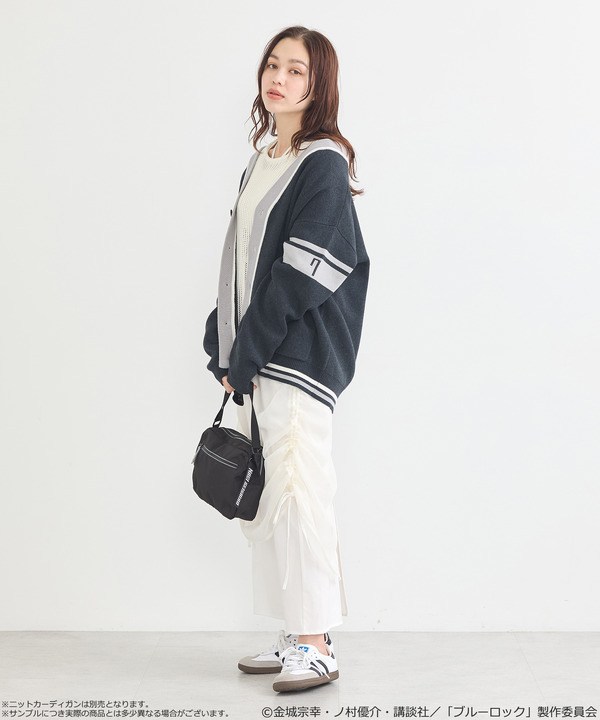 TVアニメ『ブルーロック』× earth music＆ecology Japan Label「クリアショルダーバッグ 凪 誠士郎 モデル＜グレー＞」