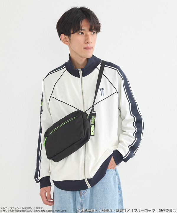 TVアニメ『ブルーロック』× earth music＆ecology Japan Label「クリアショルダーバッグ 潔 世一 モデル＜グリーン＞」