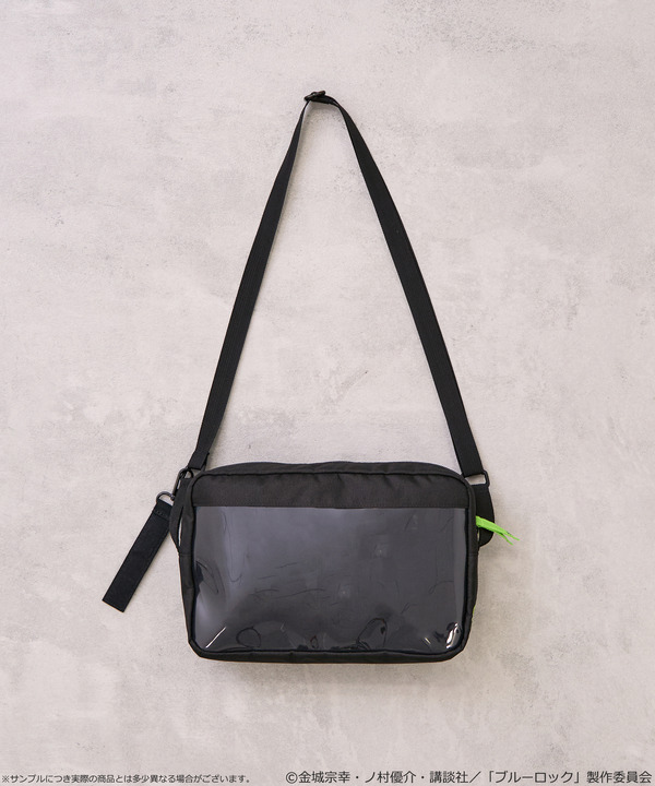 TVアニメ『ブルーロック』× earth music＆ecology Japan Label「クリアショルダーバッグ 潔 世一 モデル＜グリーン＞」