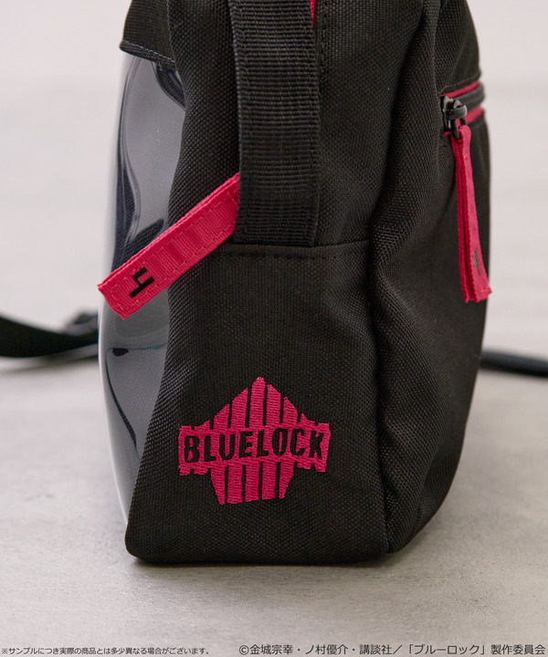TVアニメ『ブルーロック』× earth music＆ecology Japan Label「クリアショルダーバッグ 千切 豹馬 モデル＜ピンク＞」