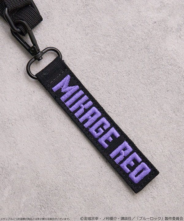 TVアニメ『ブルーロック』× earth music＆ecology Japan Label「クリアショルダーバッグ 御影 玲王 モデル＜パープル＞」