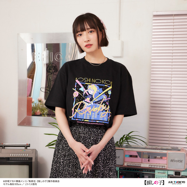 レトロポップTシャツ 3（ルビー）