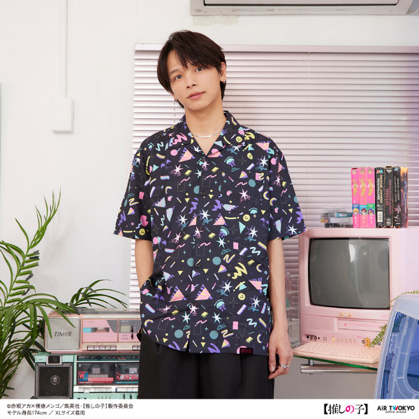 オープンカラーシャツ