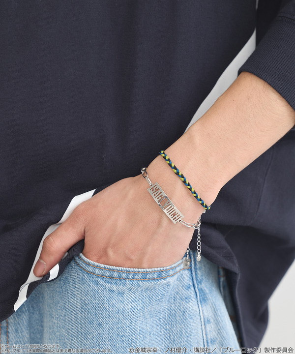 TVアニメ『ブルーロック』× earth music＆ecology Japan Label「ブルーロック ミサンガブレスレットセット