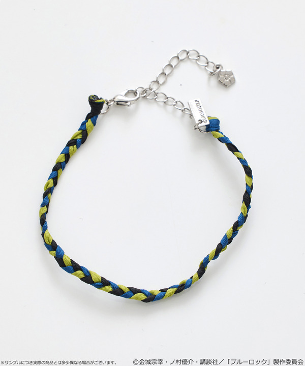 TVアニメ『ブルーロック』× earth music＆ecology Japan Label「ブルーロック ミサンガブレスレットセット