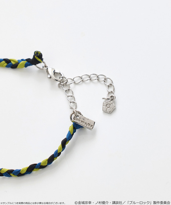 TVアニメ『ブルーロック』× earth music＆ecology Japan Label「ブルーロック ミサンガブレスレットセット