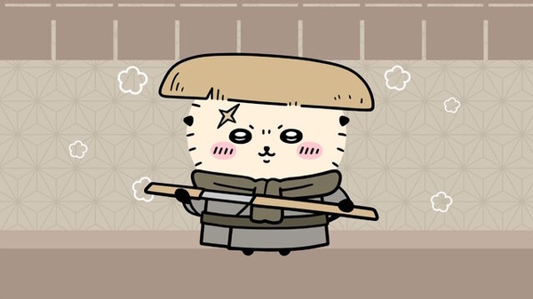 岡っ引のちいかわ、火消のうさぎ達がむちゃかわ！『ちいかわぽけっと』で新テーマ「江戸イベント」開催