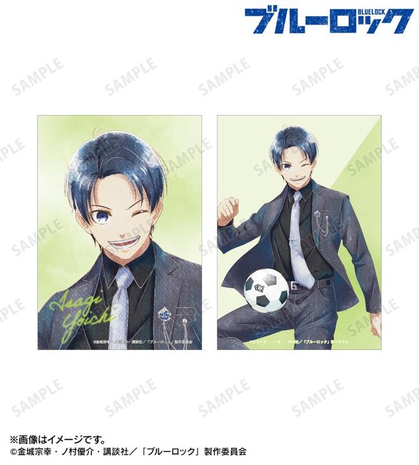 描き下ろし スーツモデルver. Ani-Art aqua label ブロマイド2枚セット