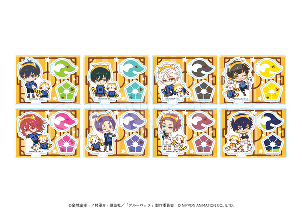 トレーディングアクリルスタンド　ミニキャラver.（全8種）