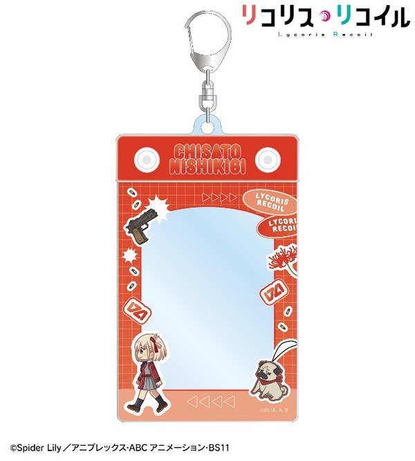 TVアニメ『リコリス・リコイル』「錦木千束 ちびとこ トレカホルダー ver.A」（C）Spider Lily／アニプレックス・ABCアニメーション・BS11