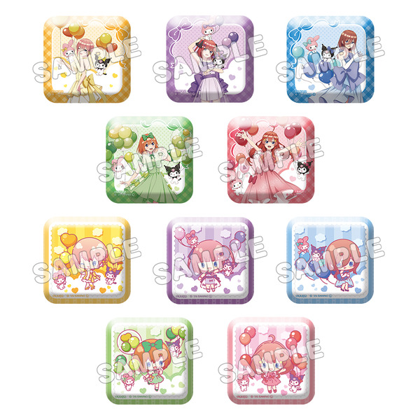 『五等分の花嫁＊』×サンリオキャラクターコラボレーション第4弾