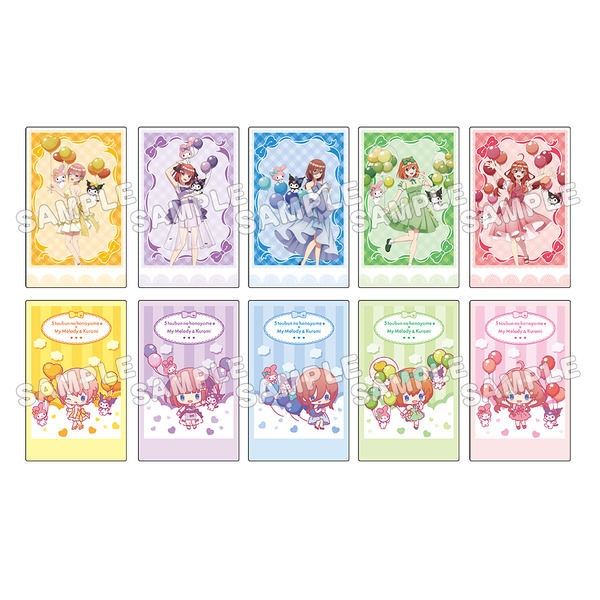 『五等分の花嫁＊』×サンリオキャラクターコラボレーション第4弾