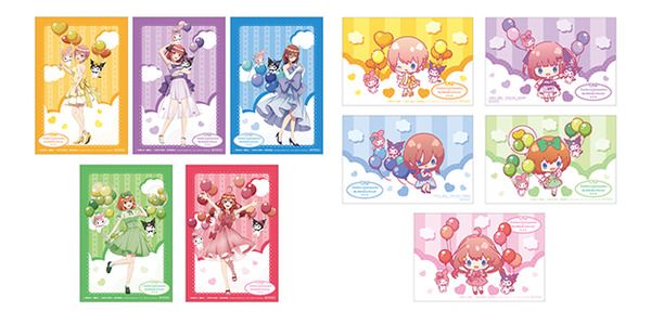 『五等分の花嫁＊』×サンリオキャラクターコラボレーション第4弾