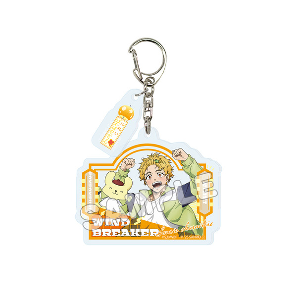 パーツ付きアクリルキーホルダー