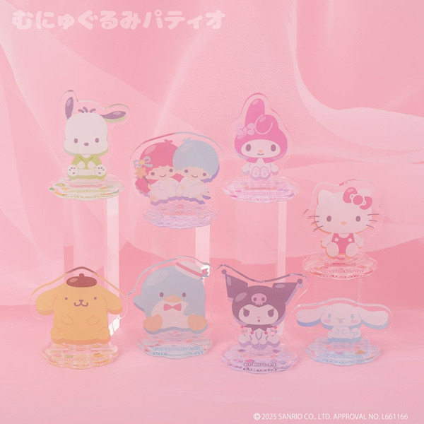 クリアバッグデザインシリーズ　トレーディングアクリルスタンド　