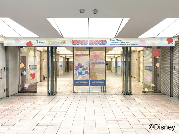 ルミネエスト新宿「GOOD MOOD ~STITCH COLLECTION~」を開催（C）Disney