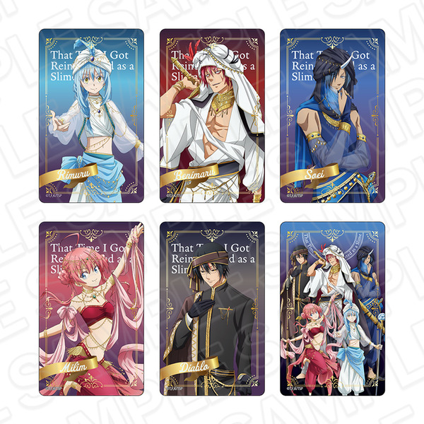 アニメ『転生したらスライムだった件』「クリアカード アラビアン ver.」（C）川上泰樹・伏瀬・講談社／転スラ製作委員会