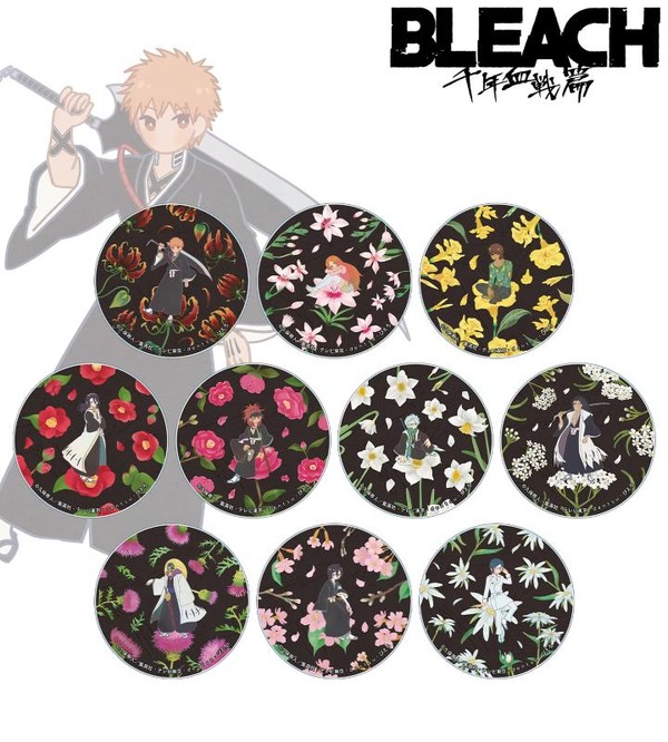 TVアニメ『BLEACH 千年血戦篇』「トレーディング Botania アクリルコースター」（C）久保帯人／集英社・テレビ東京・ｄｅｎｔｓｕ・ぴえろ