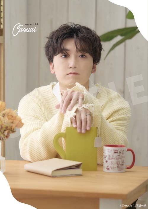 撮り下ろしフォト＆コラムブック Croquis ～山下誠一郎の ペンは声よりも強し～