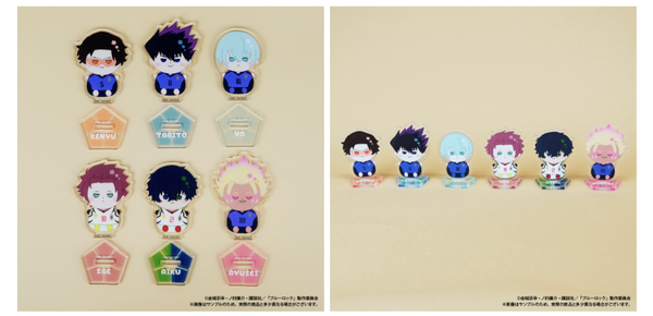 ブルーロック　トレーディングもにゅもアクリルスタンド