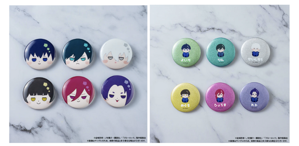 ブルーロック　トレーディングもにゅも缶バッジ