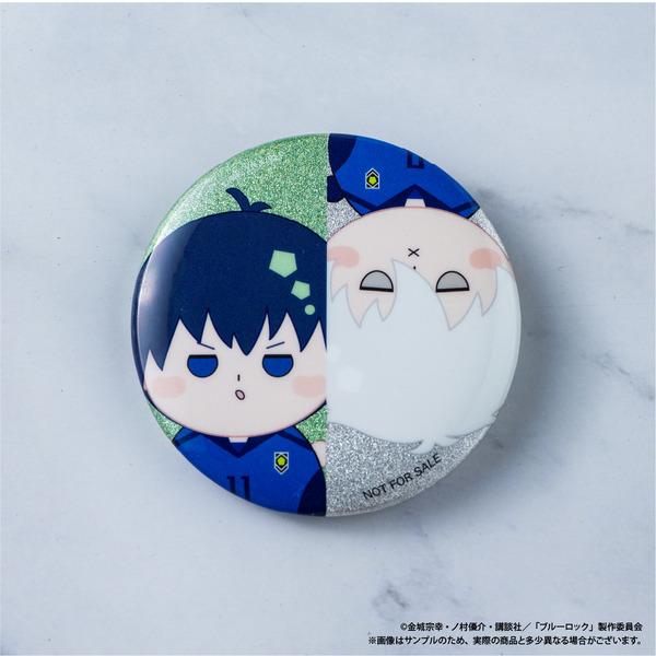 ブルーロック　トレーディングもにゅも缶バッジ