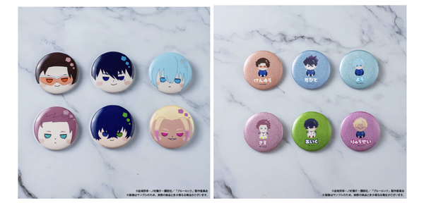 ブルーロック　トレーディングもにゅも缶バッジ