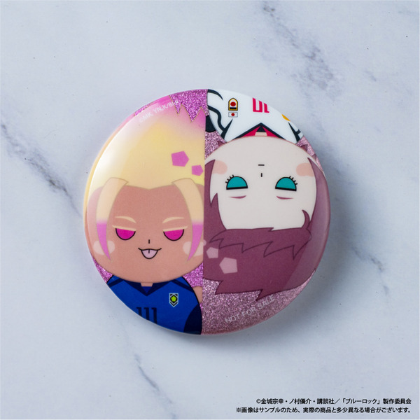 ブルーロック　トレーディングもにゅも缶バッジ